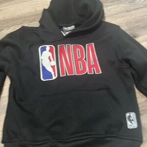 NBA Kids Black and Red Logo Hoodie